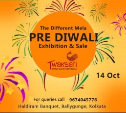 Diwali Exhibition poster